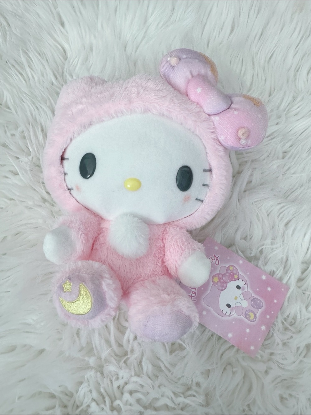 2001 Sanrio Smiles Baby Hello Kitty Pink Plush!